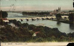 CPA Tours Vue Generale