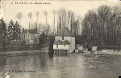VINTAGE POSTCARD Mans the Mill of Hell