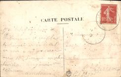 Iglesia de Narbonne San Pablo de la POSTAL de la VENDIMIA