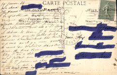 Paladar de Compiegne de la POSTAL de la VENDIMIA de Compiegne la terraza