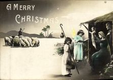 CPA A Merry Christmas Noel