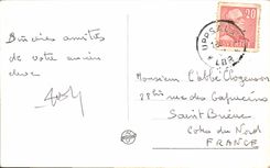 VINTAGE POSTCARD Uppsala Kyrkan Och Klockstapeln