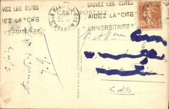 VINTAGE POSTCARD Fair Colonial International Paris 1931 Catholic Missions