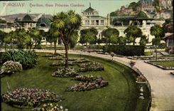 CPA Torquay Pavillon From Princess Gardens