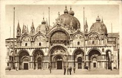 VINTAGE POSTCARD Venezia Basilica Di S Marco