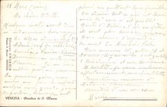 VINTAGE POSTCARD Venezia Basilica Di S Marco