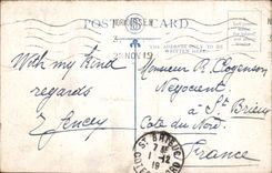 POSTAL de la VENDIMIA la torre de Londres del Thames