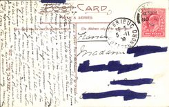 VINTAGE POSTCARD Oxford Brasenose College