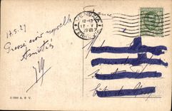 VINTAGE POSTCARD Venezia Piazzetta S Marco E Palazzo Ducal Dal Pond