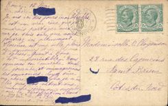 POSTAL Roma Colonna Trajana de la VENDIMIA