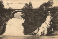 VINTAGE POSTCARD Coo the Cascade