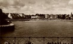 CPM Dinard La plage de l'ecluse