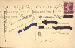 CPA La statue miraculeuse de la vierge du sourire Lisieux