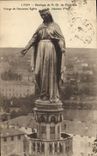CPA Lyon Basilique ND de Fourviere Vierge de l'ancienne eglise 