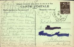 VINTAGE POSTCARD Notre Dame of Peiniere Request for us