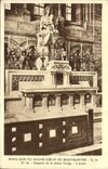 VINTAGE POSTCARD Basilica Of the Sacring heart De Montmartre Vault of Blessed Virgin the furnace bridge