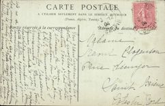 CPA Paris Perspective sur la Seine le Pont Royal