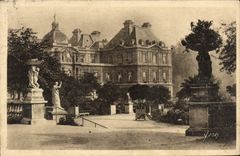 CPA Paris En Flanant Le palais et jardin du Luxembourg