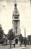 VINTAGE POSTCARD Paris Church St Pierre de Montrouge