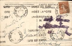 CPA Basilique Du Sacre Coeur De Montmartre Une porte de brone par L Magne 