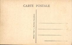 VINTAGE POSTCARD Vichy On the Old Park covered Gallery and pergolas of the sources