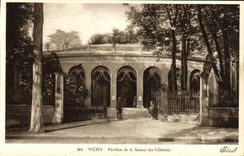VINTAGE POSTCARD Vichy House of the Source of Celestins