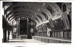 CPA Monasterio del Escorial La Sacristia