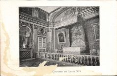CPA Coucher De Louis XIV Versailles