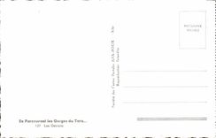 CPM En Parcourant les Gorges du Tarn Les Detroits