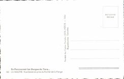 CPM En Parcourant les Gorges du Tarn La Malene Vue Generale prise du rocher de la Vierge