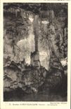 CPA Grottes d'Arcy Sur Cure Le Calvaire