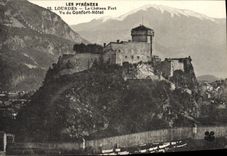 VINTAGE POSTCARD the Heavy Pyrenees the Castle Extremely Seen of Comfort Hotel
