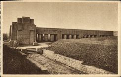 VINTAGE POSTCARD Douaumont Monument of Sliced Bayonets