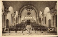 VINTAGE POSTCARD Douaumont Seen interior of the Catholic Vault