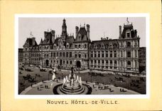 CPA Paris Nouvel Hotel De Ville