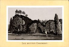 CPA Paris Les Buttes Chaumont