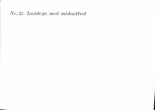 MODERN CARD Landego med midnattsol