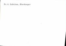 MODERN CARD Latefoss Hardanger