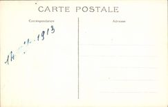 CPA Le Chateau de la Malmaison du cote des Jardins Napoleon 1er