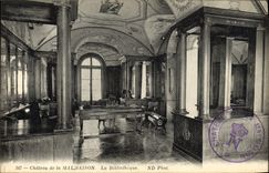 CPA Chateau de la Malmaison La Bibliotheque