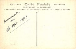 VINTAGE POSTCARD Castle of Malmaison the Library