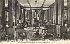 CPA Rueil Chateau de la Malmaison ancienne Residence de Napoleon 1er Salon de musique de Josephine