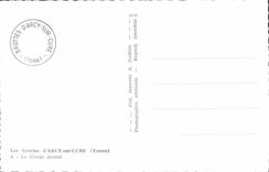 MODERN CARD Caves of Arcy on Cure the Pascal Clergy