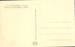 VINTAGE POSTCARD Extremely of Douaumont the Militaria Museum