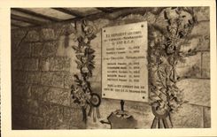 VINTAGE POSTCARD Extremely of Douaumont Casemate or the bodies of the Militaria hunters rest
