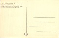 VINTAGE POSTCARD Extremely of Douaumont co-operative Canteen amenagee by the Militaria Germans