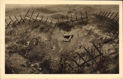 VINTAGE POSTCARD Extremely of Douaumont Not of fall of German normal Proximity of the place of Strong Militaria