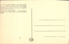 VINTAGE POSTCARD Extremely of Douaumont Monument of the 74eme Militaria Battalion