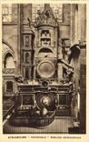 Reloj astronómico de la catedral de Strabourg de la POSTAL de la VENDIMIA