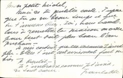 VINTAGE POSTCARD Bank of Leman Switzerland Boats